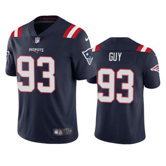 Nike New England Patriots #93 Lawrence Guy Navy Blue Vapor Untouchable Authentic Stitched NFL Jersey