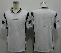 Nike New England Patriots White Vapor Untouchable Limited Authentic Stitched NFL Jersey