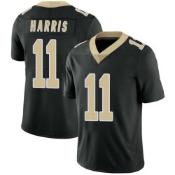 Nike New Orleans Saints #11 Deonte Harris Black Vapor Untouchable Limited Authentic Stitched NFL Jersey