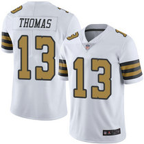 Nike New Orleans Saints #13 Michael Thomas White Rush Limited Authentic Stitched NFL Jersey