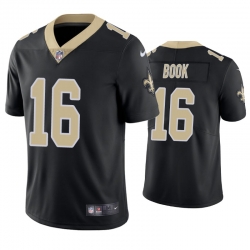 Nike New Orleans Saints #16 Ian Book Black Vapor Untouchable Limited Authentic Stitched NFL Jersey