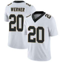 Nike New Orleans Saints #20 Pete Werner White Vapor Untouchable Limited Authentic Stitched NFL Jersey