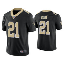 Nike New Orleans Saints #21 Bradley Roby Black Vapor Untouchable Limited Authentic Stitched NFL Jersey