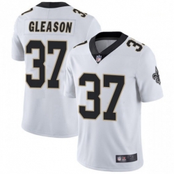 Nike New Orleans Saints #37 Steve Gleason White Vapor Untouchable Authentic Stitched NFL Jersey