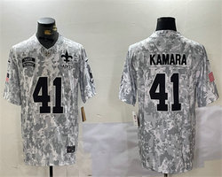 Nike New Orleans Saints #41 Alvin Kamara 2024 Salute to Service Authentic Stitched NFL Jersey
