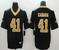 Nike New Orleans Saints #41 Alvin Kamara Black Vapor Untouchable Limited Authentic Stitched NFL Jersey