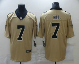 Nike New Orleans Saints #7 Taysom Hill Inverted Legend Vapor Untouchable Authentic Stitched NFL jersey