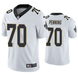 Nike New Orleans Saints #70 Trevor Penning White Vapor Untouchable Limited Authentic Stitched NFL Jersey