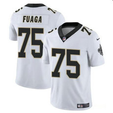 Nike New Orleans Saints #75 Taliese Fuaga White 2024 Draft Vapor Untouchable Jersey