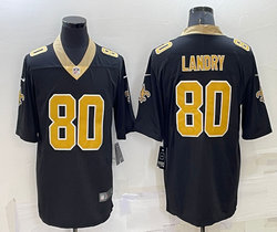 Nike New Orleans Saints #80 Jarvis Landry Black Vapor Untouchable Authentic Stitched NFL Jersey