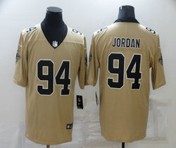 Nike New Orleans Saints #94 Cameron Jordan Inverted Legend Vapor Untouchable Authentic Stitched NFL jersey