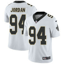 Nike New Orleans Saints #94 Cameron Jordan White Vapor Untouchable Limited Authentic Stitched NFL Jersey