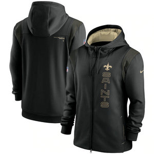 Nike New Orleans Saints 2021 zipper Hoodie