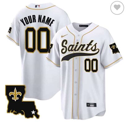 Nike New Orleans Saints Custom 2024 City Authentic Stitched NFL Jersey