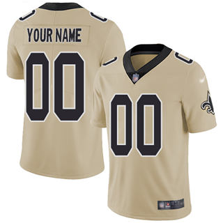 Nike New Orleans Saints Customized Inverted Authentic Stitched NFL Jerseys