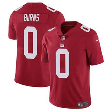 Nike New York Giants #0 Brian Burns Red Vapor Untouchable Football Stitched Jersey