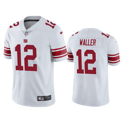 Nike New York Giants #12 Darren Waller White Vapor Untouchable Authentic Stitched NFL Jersey