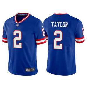Nike New York Giants #2 Tyrod Taylor Blue 2022 Vapor Vapor Untouchable Authentic Stitched NFL Jersey