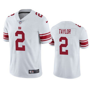 Nike New York Giants #2 Tyrod Taylor White Vapor Vapor Untouchable Authentic Stitched NFL Jersey