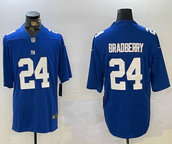 Nike New York Giants #24 James Bradberry Blue Vapor Untouchable Authentic stitched NFL jersey