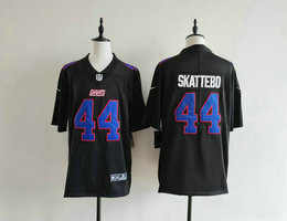 Nike New York Giants #44 Cam Skattebo Black Fashion Authentic Stitched NFL Jersey