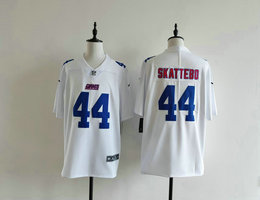 Nike New York Giants #44 Cam Skattebo White Fashion Authentic Stitched NFL Jersey
