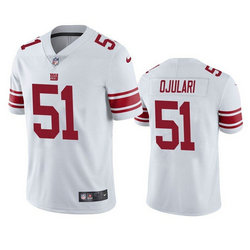 Nike New York Giants #51 Azeez Ojulari White Vapor Untouchable Authentic Stitched NFL Jersey