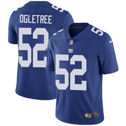 Nike New York Giants #52 Alec Ogletree Blue Vapor Untouchable Authentic stitched NFL jersey