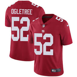 Nike New York Giants #52 Alec Ogletree Red Vapor Untouchable Authentic stitched NFL jersey