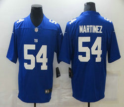 Nike New York Giants #54 Blake Martinez Blue Vapor Untouchable Limited Authentic Stitched NFL Jersey