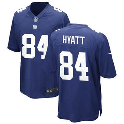 Nike New York Giants #84 Jalin Hyatt Blue Vapor Untouchable Authentic Stitched NFL Jersey