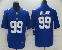Nike New York Giants #99 Leonard Williams Blue Vapor Untouchable Authentic stitched NFL jersey