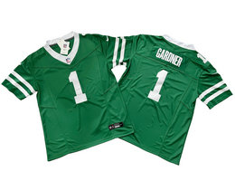 Nike New York Jets #1 Ahmad Sauce Gardner Green 2024 F.U.S.E. Authentic Stitched NFL Jersey