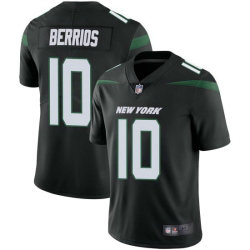 Nike New York Jets #10 Braxton Berrios Black Vapor Untouchable Limited Authentic Stitched NFL Jersey
