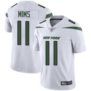 Nike New York Jets #11 Denzel Mim White New Vapor Untouchable Authentic Stitched NFL Jersey