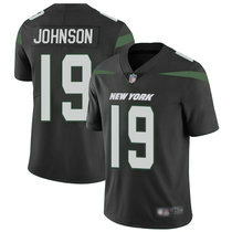 Nike New York Jets #19 Keyshawn Johnson Black New Vapor Untouchable Limited Authentic Stitched NFL Jersey