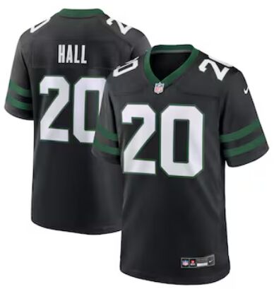Nike New York Jets #20 Breece Hall Black 2024 Vapor Untouchable Stitched NFL Jersey