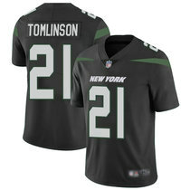 Nike New York Jets #21 LaDainian Tomlinson Black New Vapor Untouchable Limited Authentic Stitched NFL Jersey
