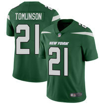 Nike New York Jets #21 LaDainian Tomlinson Green New Vapor Untouchable Limited Authentic Stitched NFL Jersey
