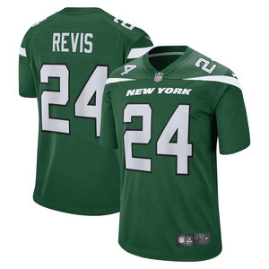 Nike New York Jets #24 Darrelle Revis Green Vapor Untouchable Authentic Stitched NFL Jersey