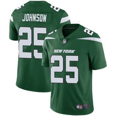 Nike New York Jets #25 Ty Johnson Green Vapor Untouchable Authentic stitched NFL jersey