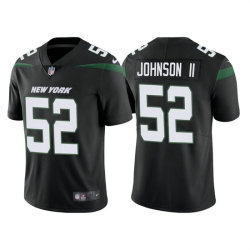 Nike New York Jets #52 Jermaine Johnson II Black Vapor Untouchable Limited Authentic Stitched NFL Jersey