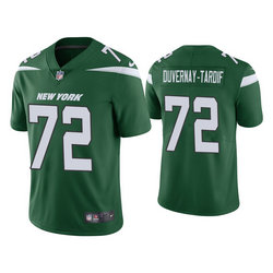 Nike New York Jets #72 Laurent Duvernay-Tardif Green Vapor Untouchable Authentic Stitched NFL Jersey