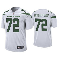 Nike New York Jets #72 Laurent Duvernay-Tardif White Vapor Untouchable Authentic Stitched NFL Jersey