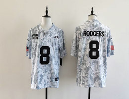 Nike New York Jets #8 Aaron Rodgers 2024 Salute to Service Authentic Stitched NFL Jersey
