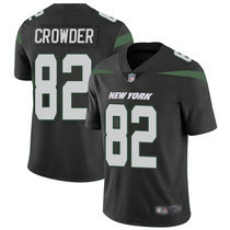 Nike New York Jets #82 Jamison Crowder Black New Vapor Untouchable Limited Authentic Stitched NFL Jersey