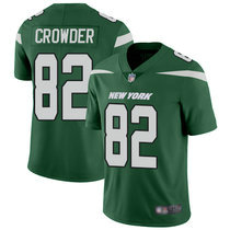 Nike New York Jets #82 Jamison Crowder Green New Vapor Untouchable Limited Authentic Stitched NFL Jersey