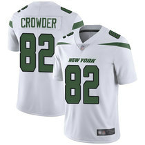Nike New York Jets #82 Jamison Crowder White New Vapor Untouchable Limited Authentic Stitched NFL Jersey