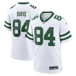 Nike New York Jets #84 Corey Davis White Throwback Vapor Untouchable Authentic Stitched NFL Jersey.webp