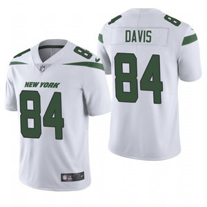 Nike New York Jets #84 Corey Davis White Vapor Untouchable Limited Jersey